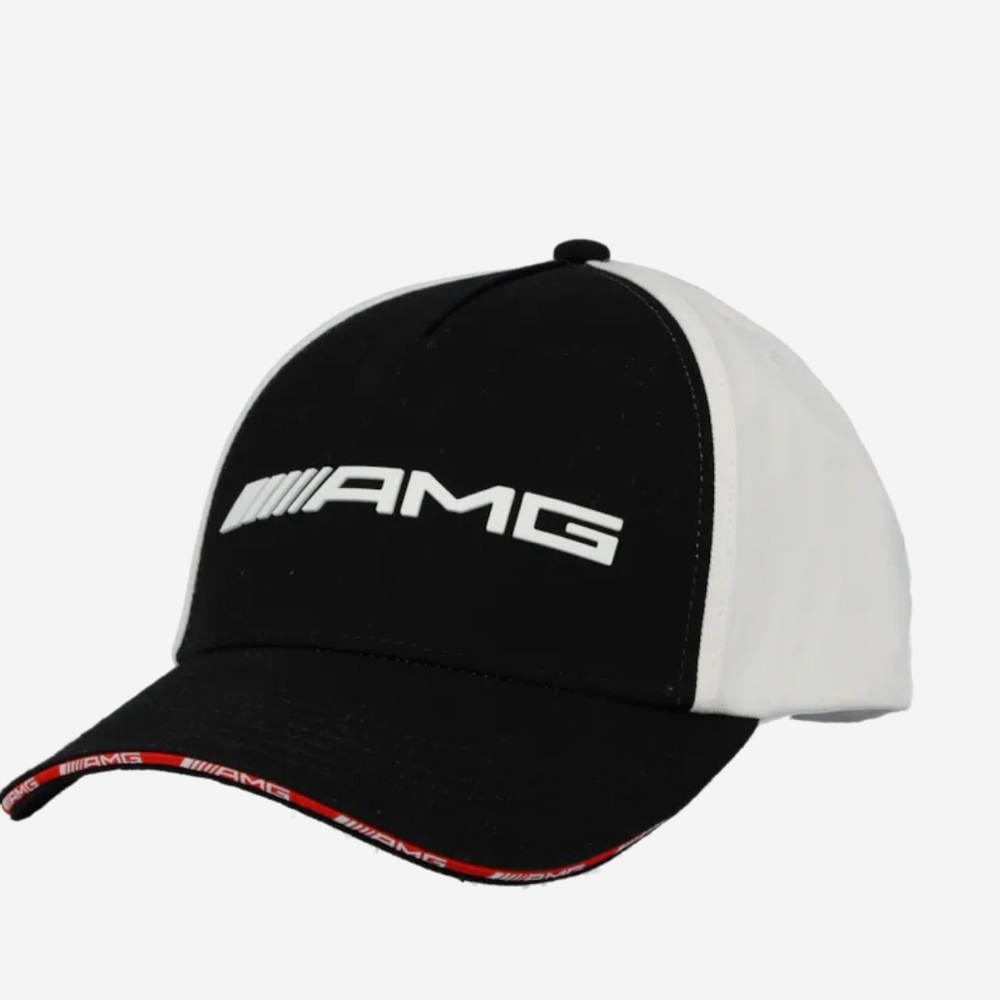 [Mercedes-Benz Collection]
Genuine Mercedes-AMG Cap hat 
Black/White NWOT